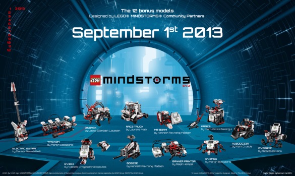 Lego Mindstorms EV3 Bonus Models