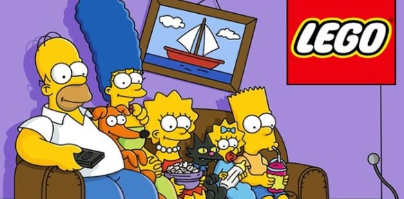 The Simpsons Lego Set