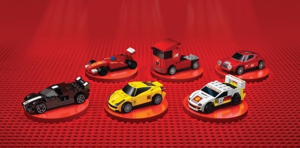 Lego Shell Ferrari