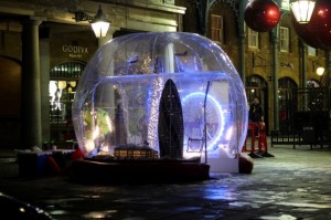 Boule à neige Convent Garden Londres 2013