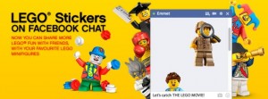 Lego Minifigures Facebook Stickers
