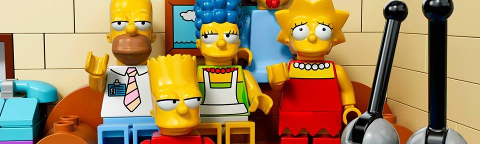 Lego Simpsons set 7106 famille