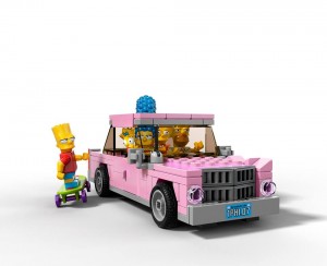 Lego Simpsons set 7106 voiture