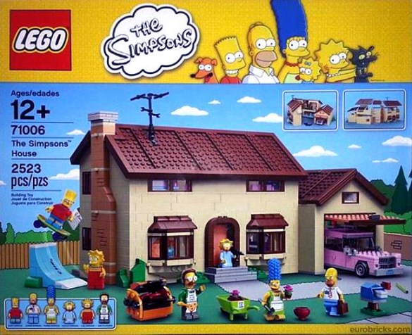 Lego Simpsons set 71006