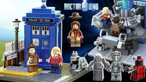 Lego Idea Dr Who and Companions