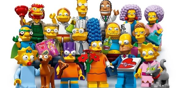 lego simpsons 2 minifigures series